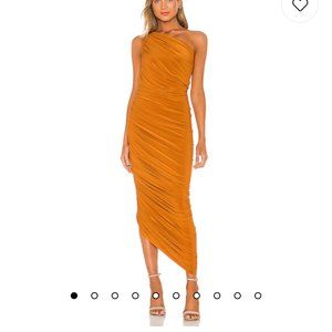 Norma Kamali Diana Dress in Bronze
